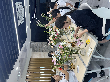 학업중단 예방프로그램(가을 힐링 꽃꽂이)